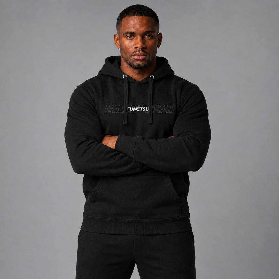Fumetsu Muay Thai Discipline Hoodie Black Lifestyle 2