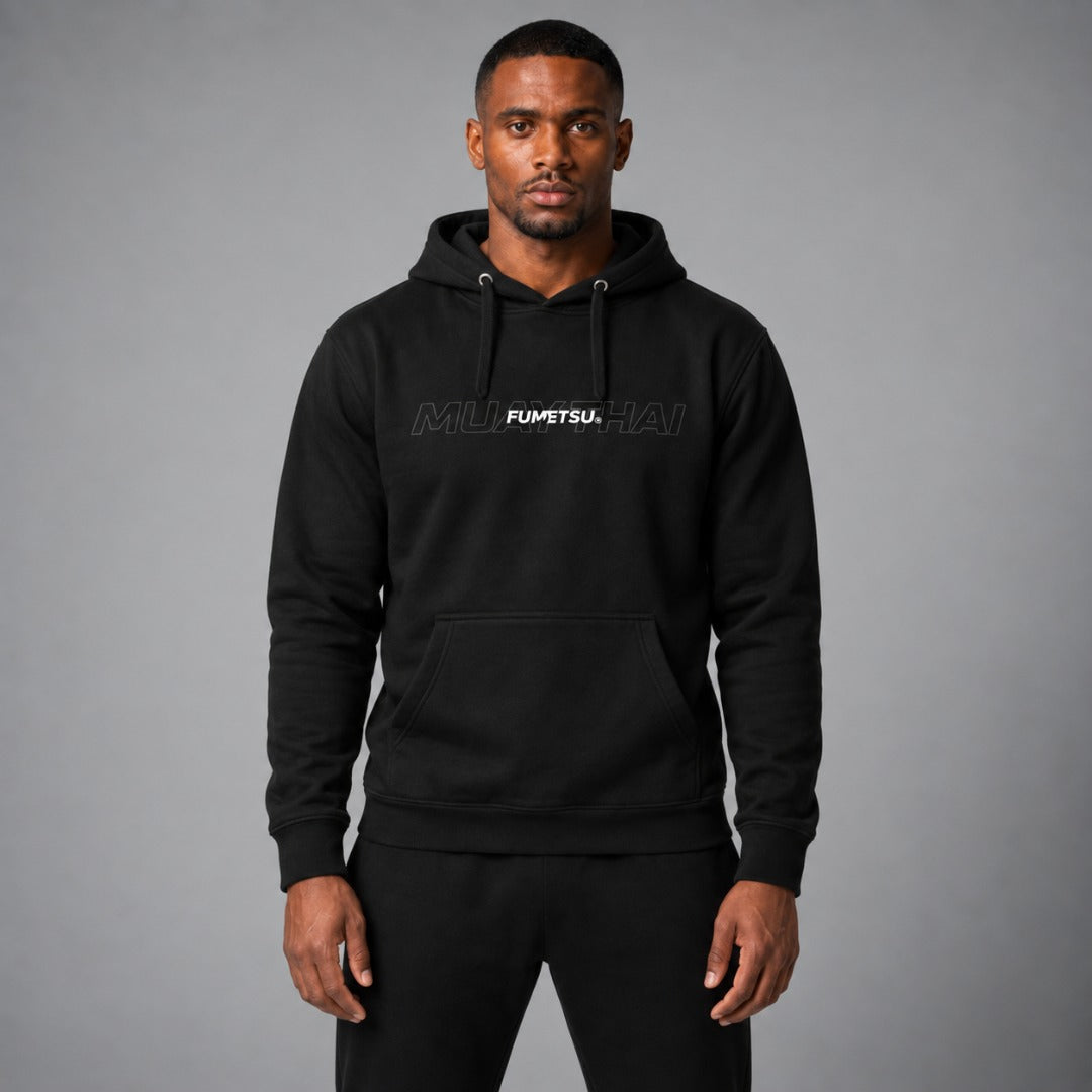 Fumetsu Muay Thai Discipline Hoodie Black Lifestyle 5