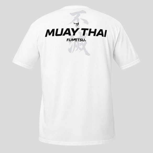Fumetsu Muay Thai Discipline T-Shirt White Back