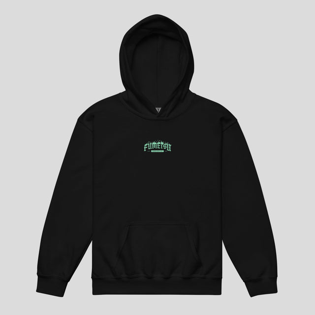 Fumetsu Oni Demon Kids Hoodie Black/Blue