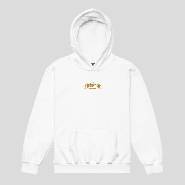 Fumetsu Oni Demon Kids Hoodie White