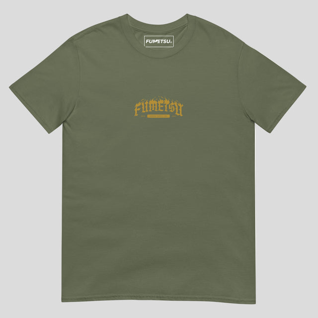 Fumetsu Oni Demon T-Shirt Khaki