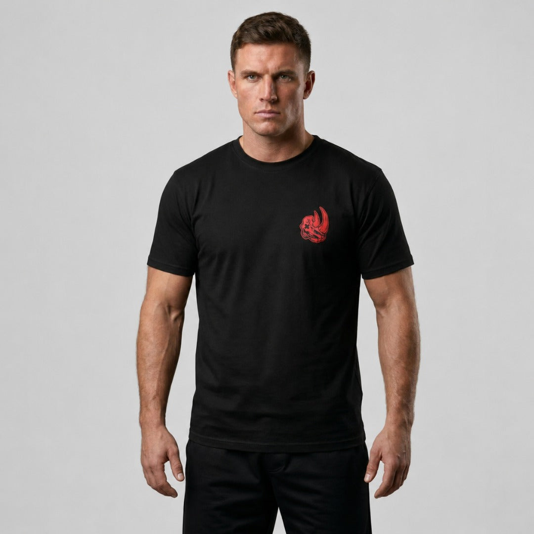 Fumetsu Rhino T-Shirt Black