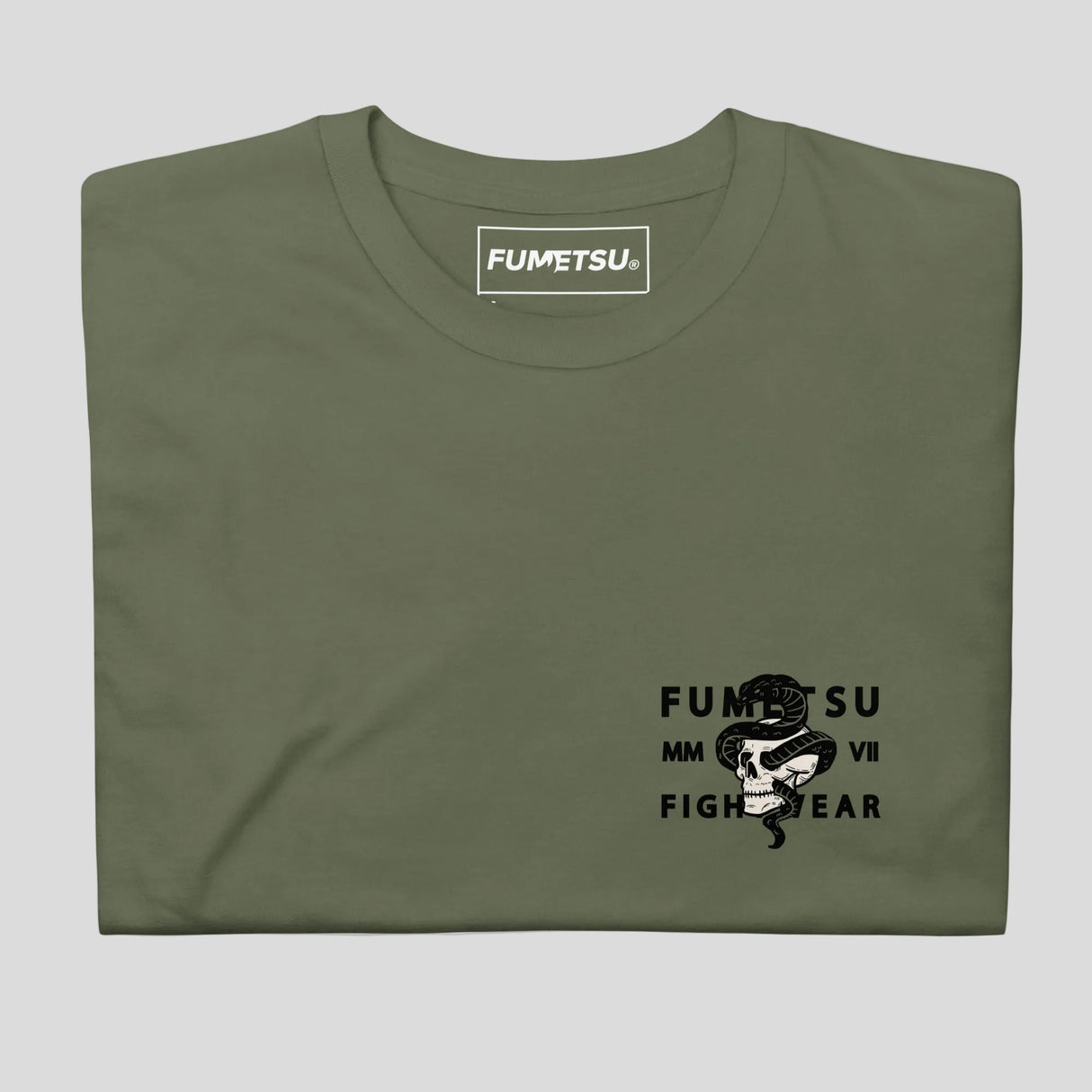 Fumetsu Snake Eyes T-Shirt Khaki Folded