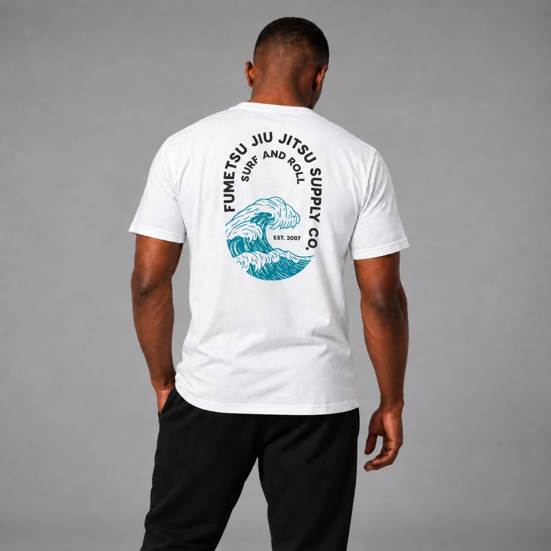 Fumetsu Surf and Roll T-Shirt White 3