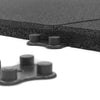 Sprung 20mm PRO Interlocking Rubber Gym Tiles - Black