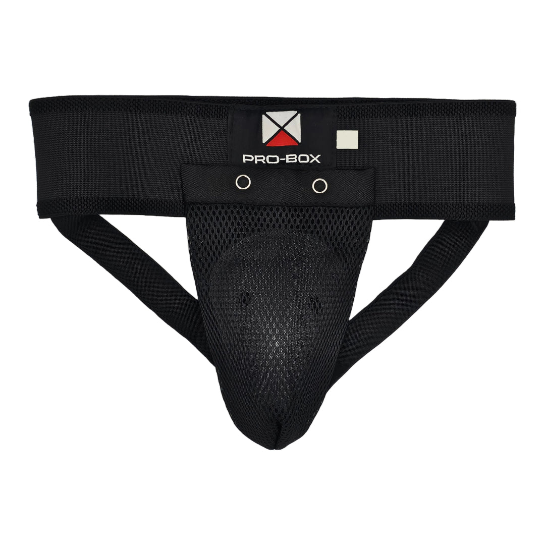 Pro-Box Cotton Groin Guard Black