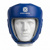 Pro-Box Leather Club Essentials Head Guard Blue