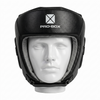 Pro-Box Leather Club Essentials Head Guard Black
