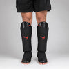 Fumetsu Ghost S3 Thai Shin Guards Black/Red