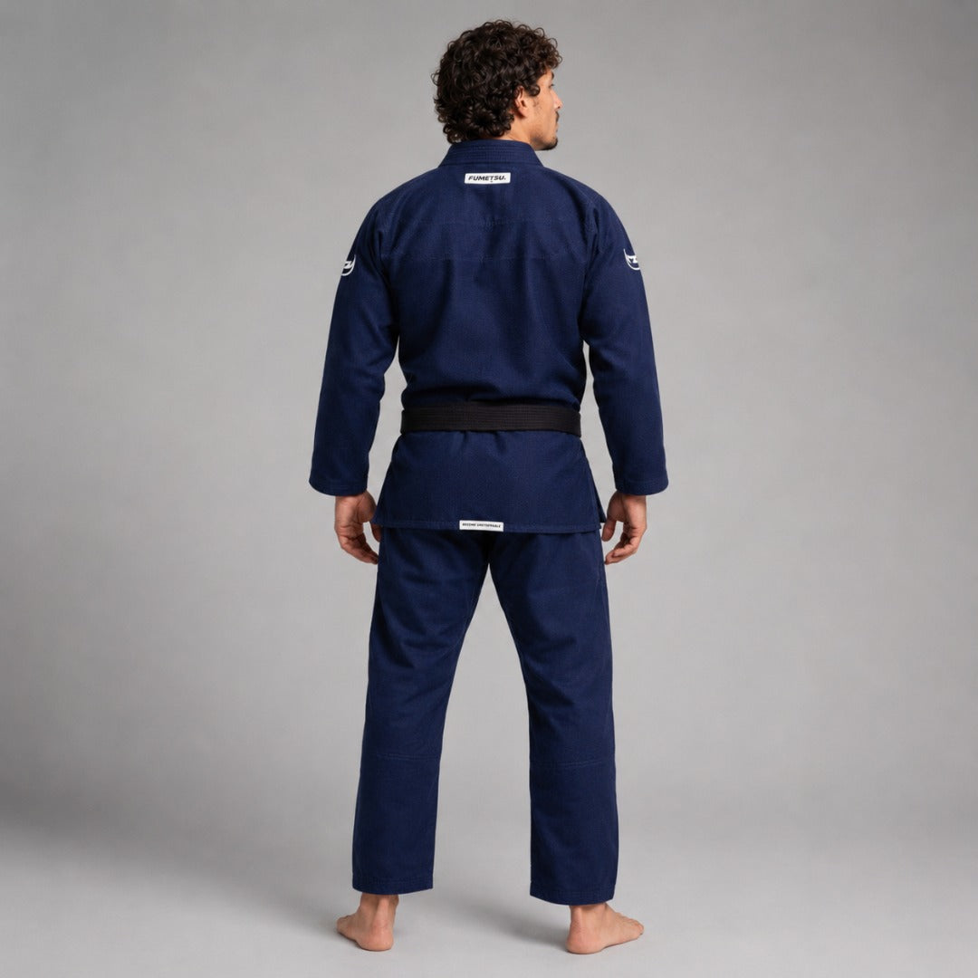 Fumetsu 고스트 V- 라이트 BJJ GI 해군