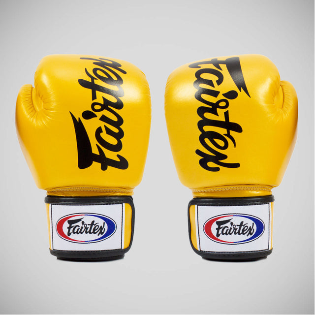 Fairtex BGV19 Deluxe Boxing Gloves Gold