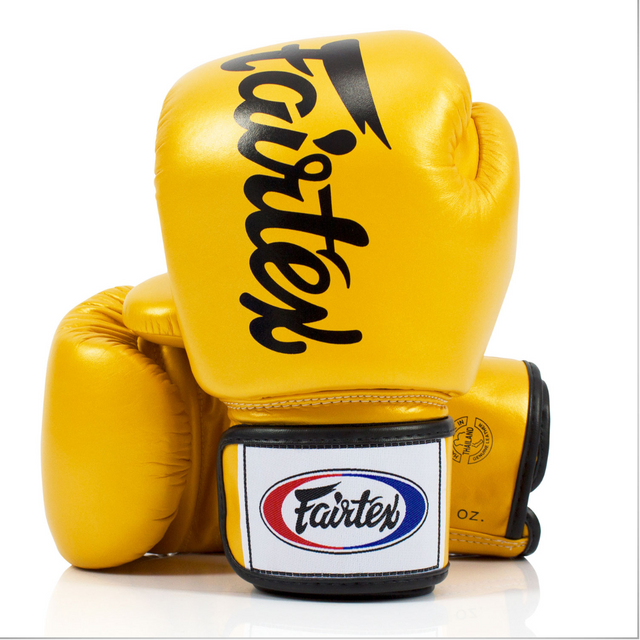 Fairtex BGV19 Deluxe Boxing Gloves Gold