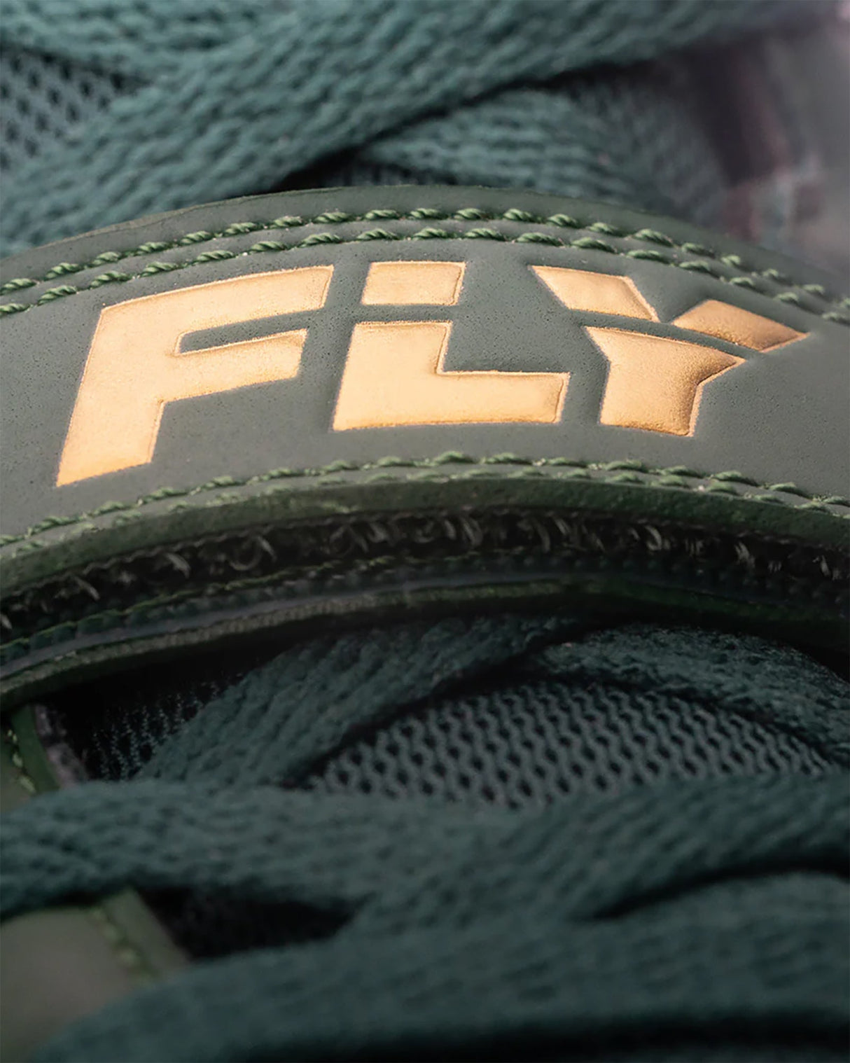 Fly Storm Boxing Boots Green/Gold