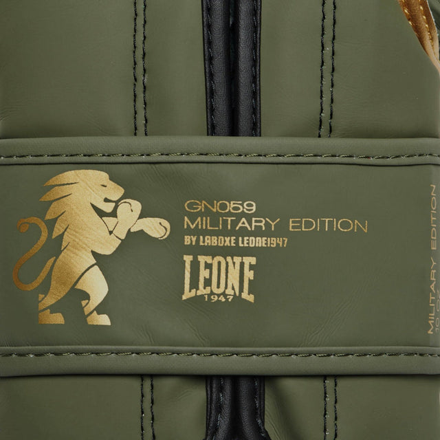 Leone Military Edition Boxing Gloves Green