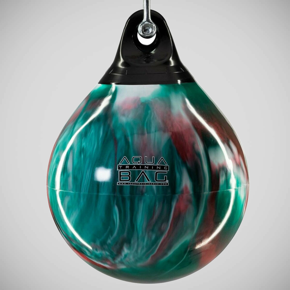 Aqua 15" 75lb Energy Punching Bag Green/White/Red