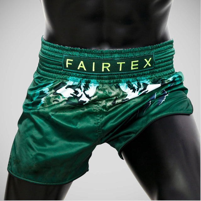 Fairtex BS1913 Tonna Muay Thai Shorts Green