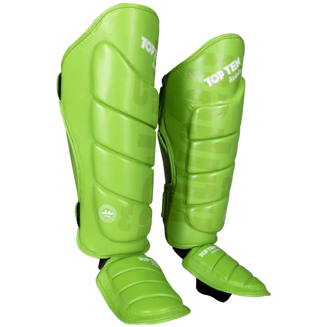 Top Ten Theep IFMA Shin/Instep Guards Green