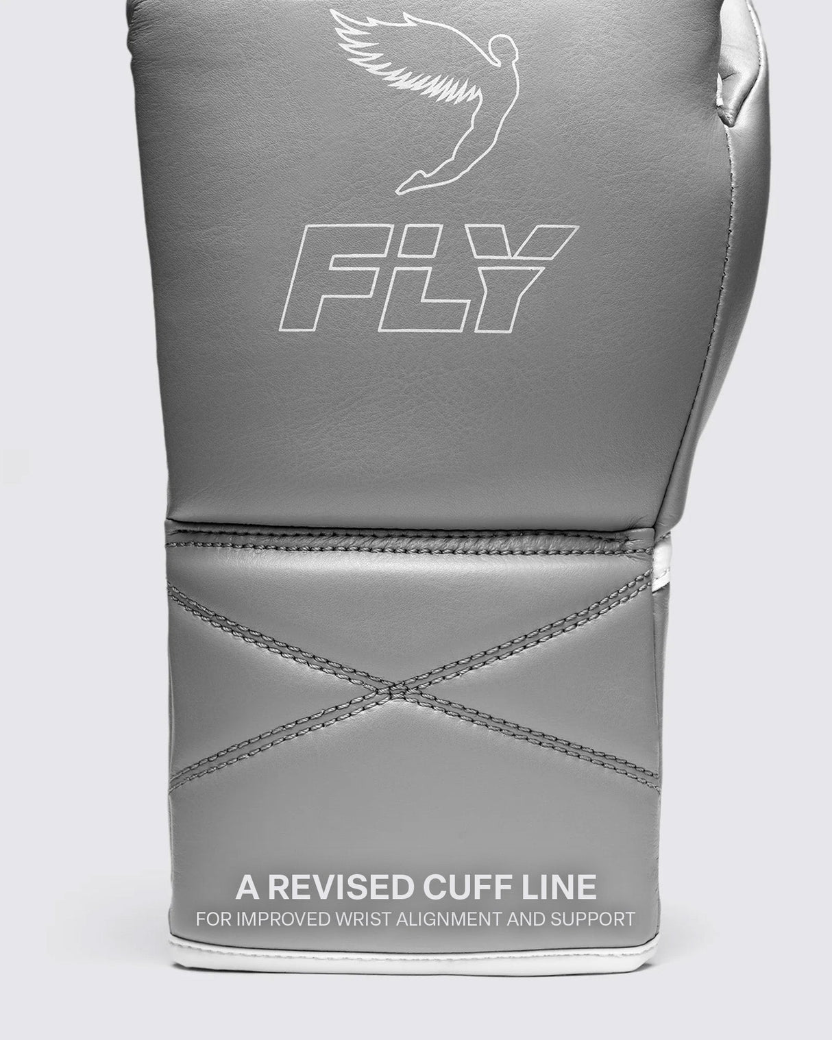 Fly Superlace Pro X 2 Boxing Gloves Grey