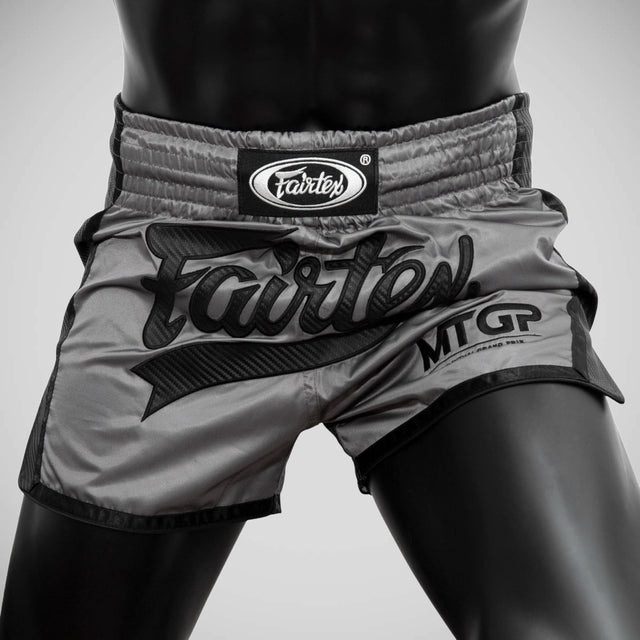 Fairtex X MTGP Muay Thai Shorts Grey/Black