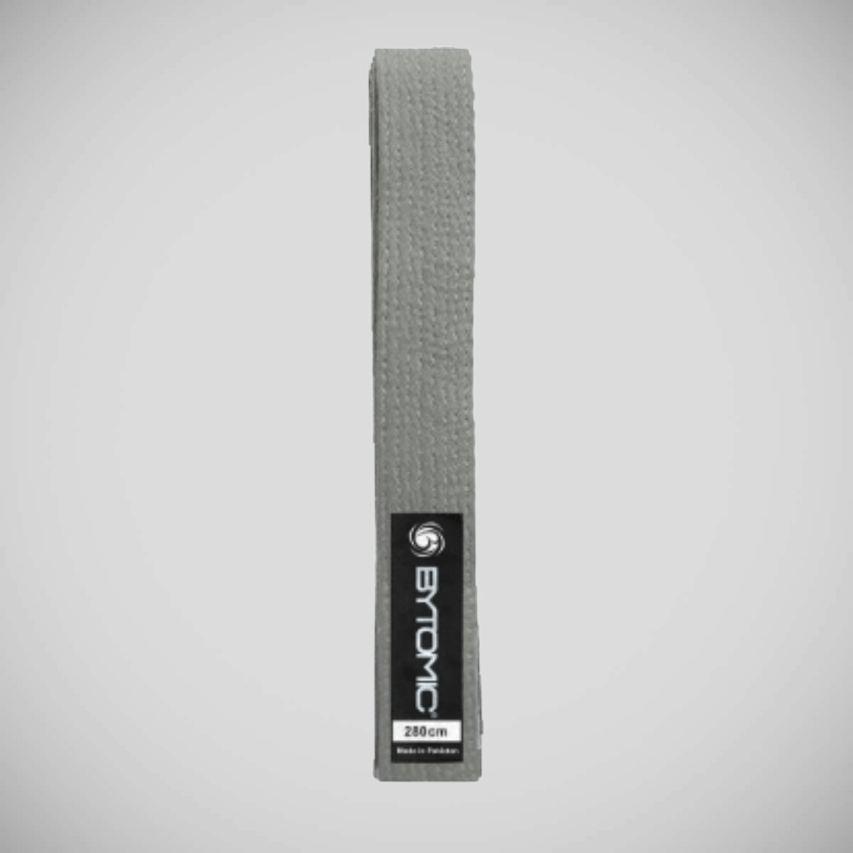 Bytomic Solid Color Martial Arts Belt Grey