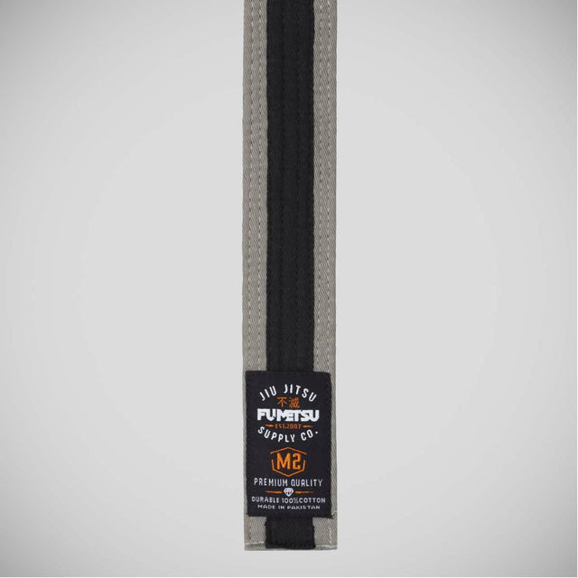 Fumetsu V2 Kids BJJ Belt Grey/Black