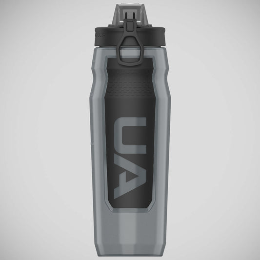 Grey Under Armour Playmaker Squeeze 950ml Sports Bottle