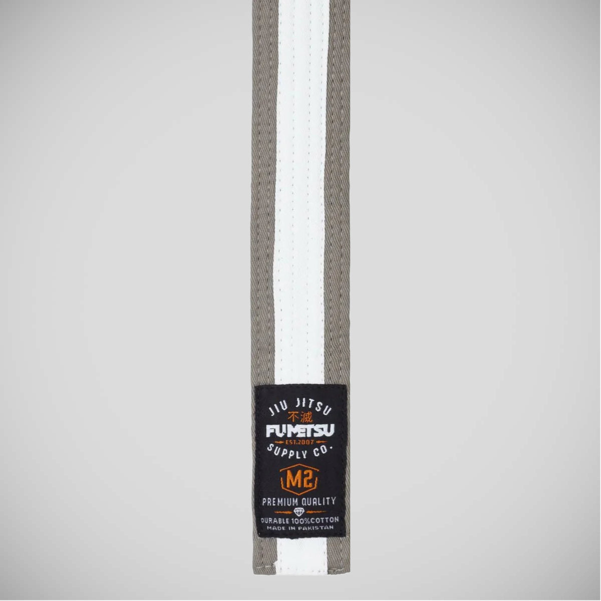Fumetsu v2 Kids BJJ ремень серого/белый