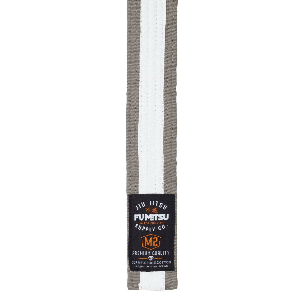 Fumetsu v2 Kids BJJ ремень серого/белый