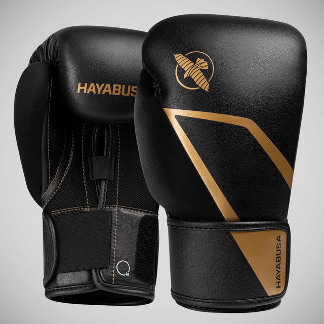 Hayabusa E1 Boxing Gloves Black/Gold