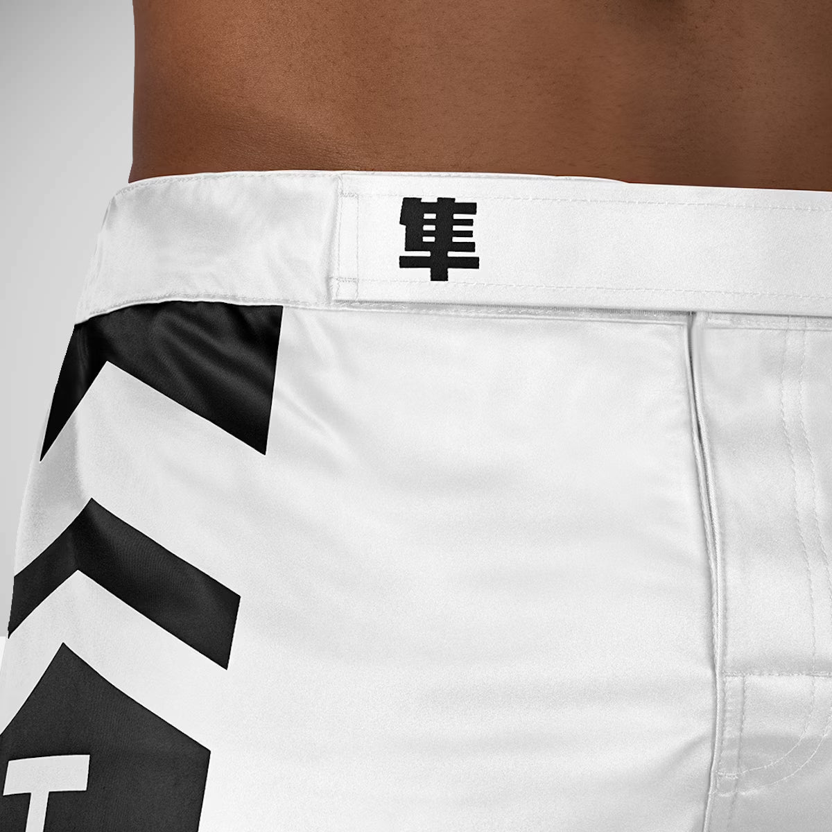 Hayabusa -Ikone MMA Shorts Weiß/Schwarz