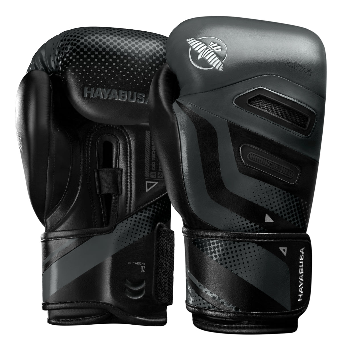 Hayabusa T3d Boxhandschuhe Phantom grau