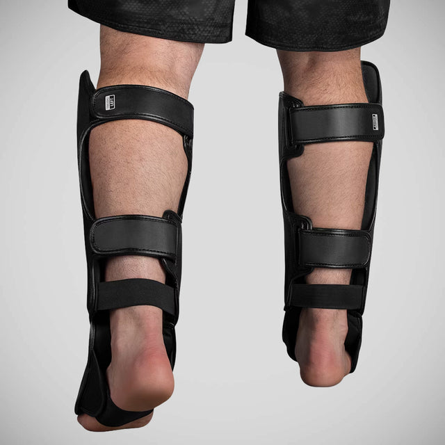 Hayabusa T3 Striking Shin Guards Black