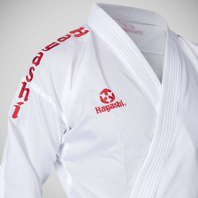 Hayashi Air Deluxe Competition WKF Approved Karate Gi White