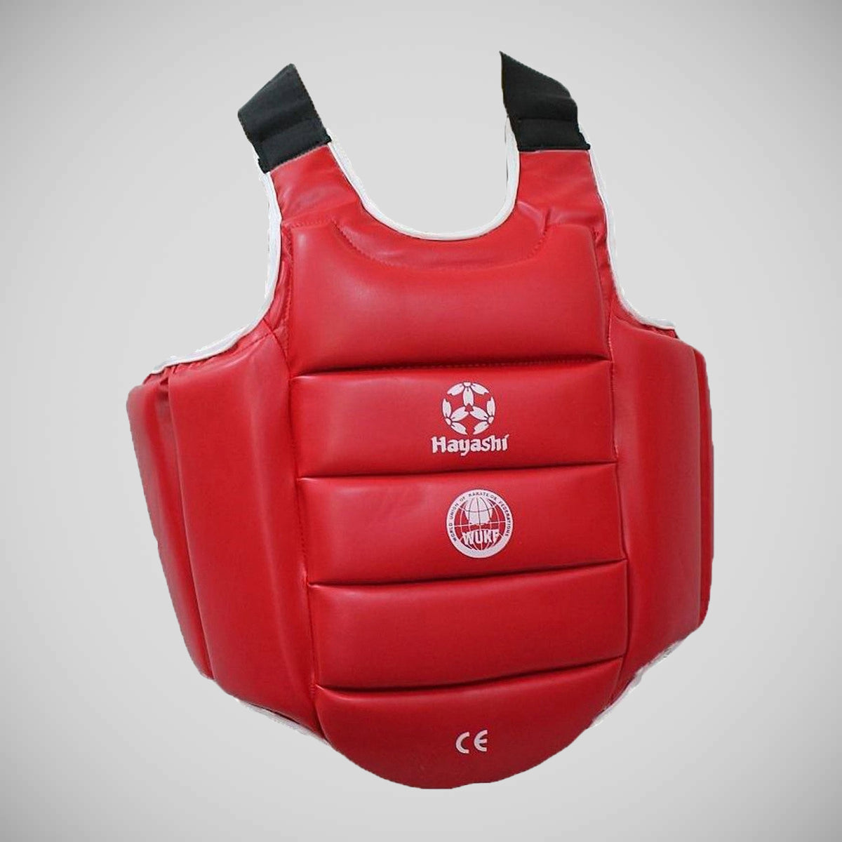 Hayashi reversibler Brustschutz weiß/rot