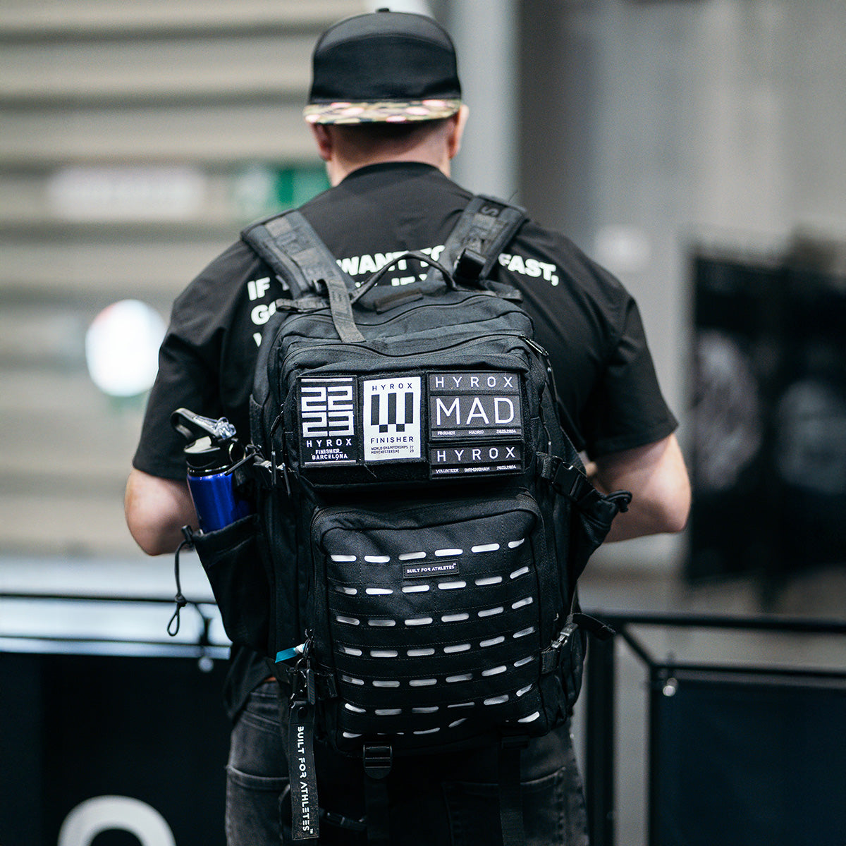 Built For Athletes Hero 3.0 45L Monochrome Backpack