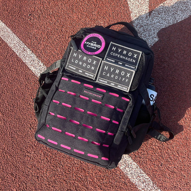 Built For Athletes Small Gym Backpack Black/Pink