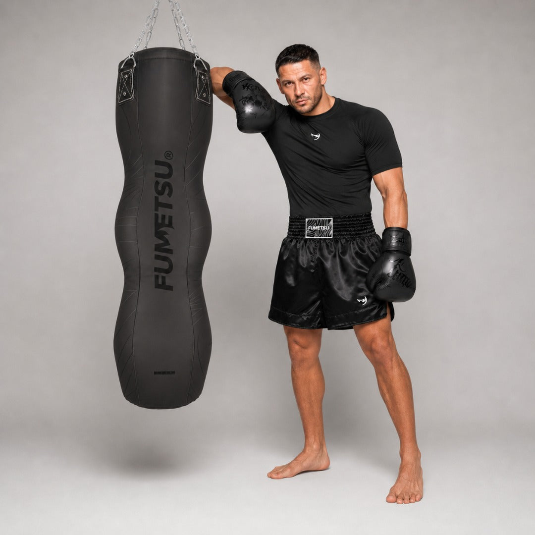 Fumetsu Icon Peanut Punch Bag Black/Black Lifestyle 3
