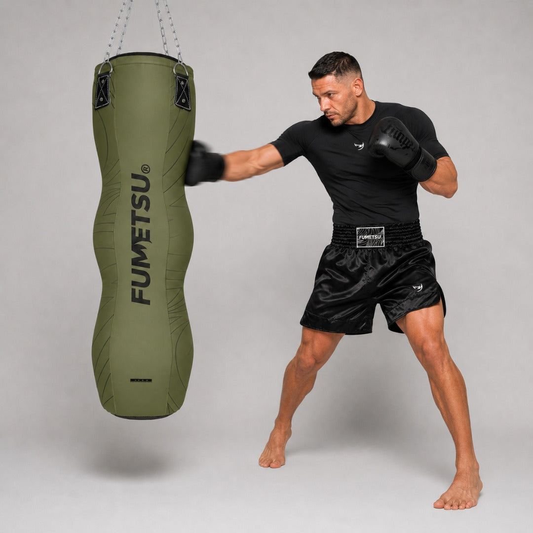 Fumetsu Icon Peanut Punch Bag Khaki Lifestyle 2