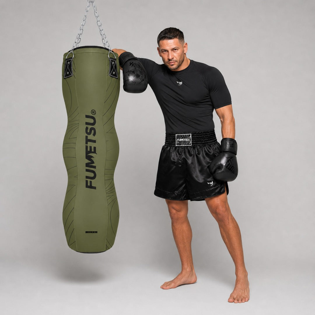 Fumetsu Icon Peanut Punch Bag Khaki Lifestyle 5