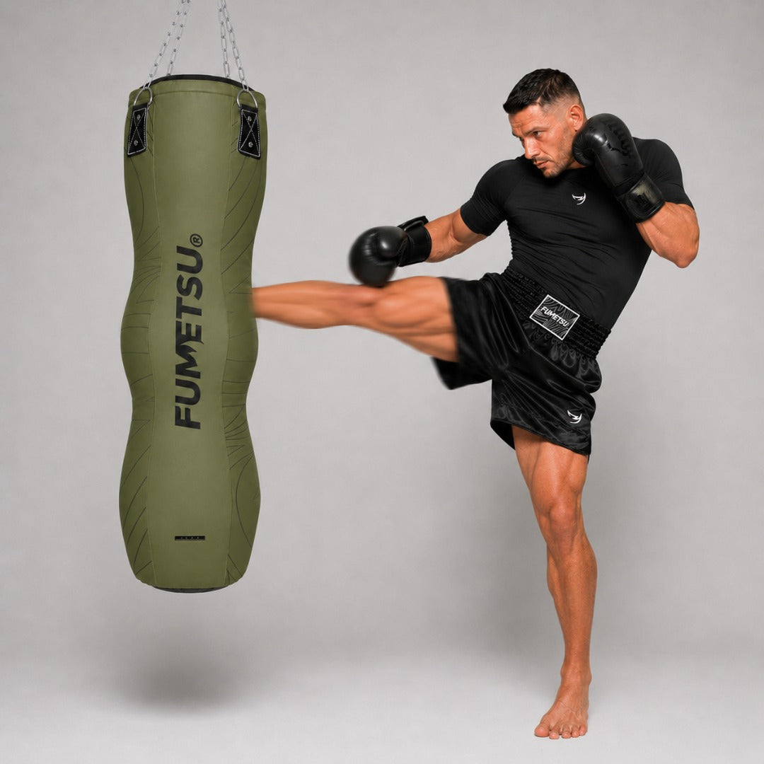 Fumetsu Icon Peanut Punch Bag Khaki Lifestyle 4