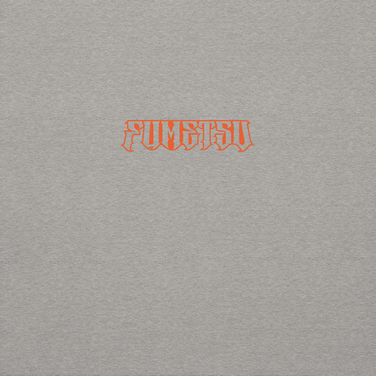 Fumetsu Immortal Tiger Hoodie Grey/Orange Logo