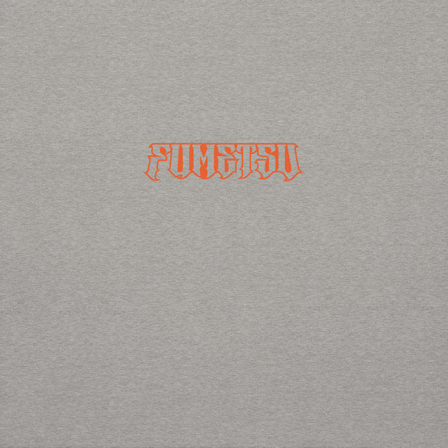 Fumetsu Immortal Tiger Hoodie Grey/Orange Logo