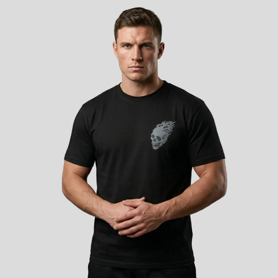 Fumetsu Inked - Skulls T-Shirt Black/Red