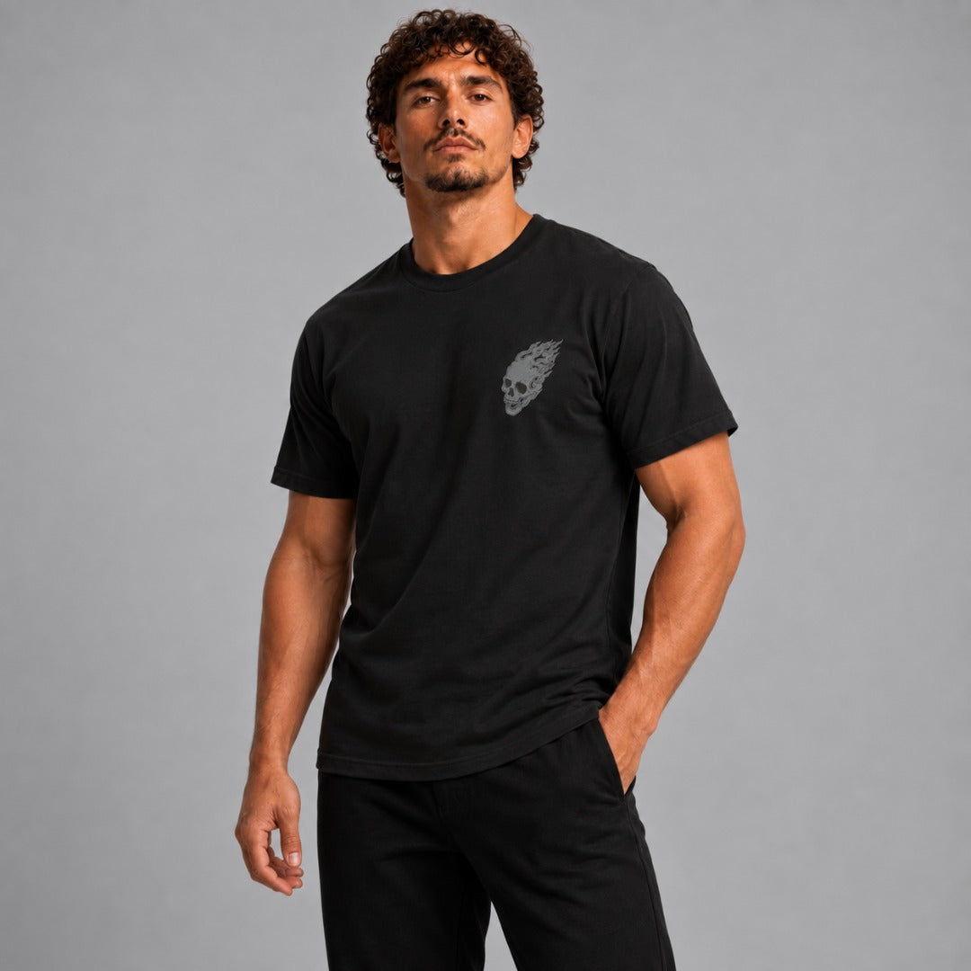 Fumetsu Inked - Skulls T-Shirt Black/Red