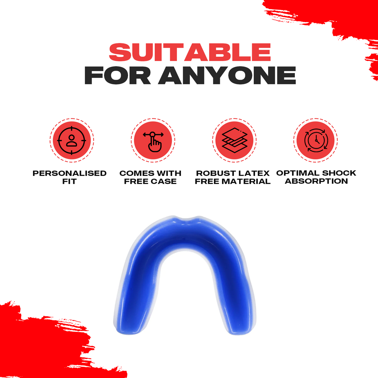 Bravose Mouth Guard Junior White