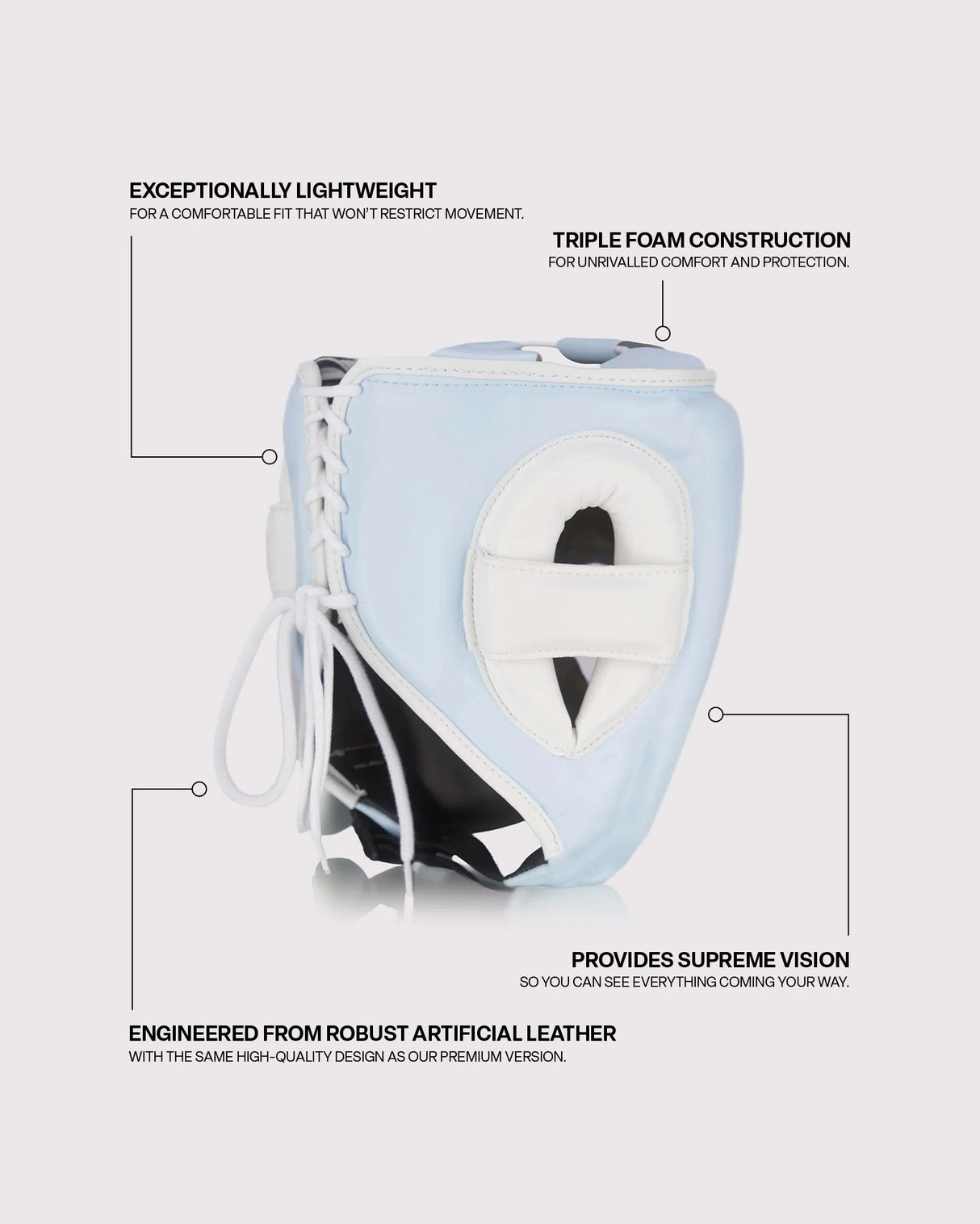 Fly Knight X Headguard Powder Blue