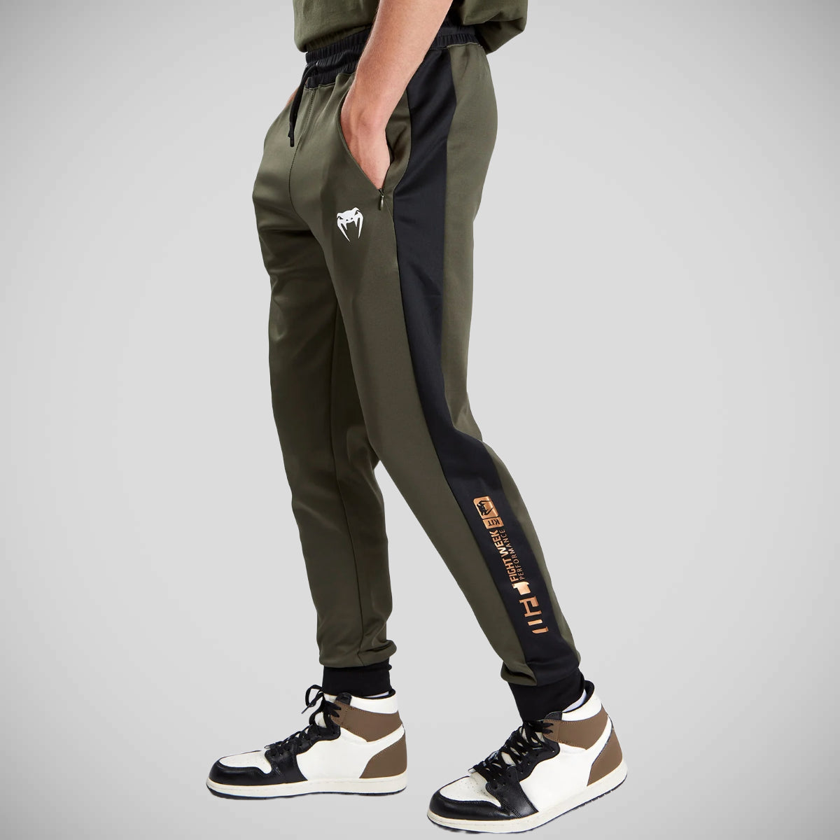 Venum UFC Adrenalin authentische Kampfwoche Jogger Khaki/Bronze