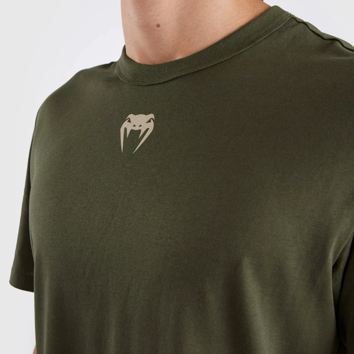 Venum UFC Adrenaline Authentic Fight Week T-Shirt Khaki/Bronze