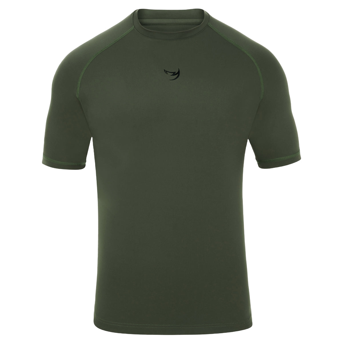 Fumetsu Origins Short Sleeve Rash Guard Khaki